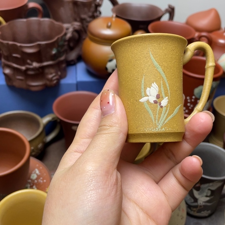 紫砂茶杯紫砂主人杯