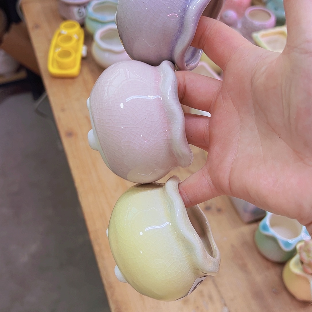 陶瓷花盆当场凑满12包邮