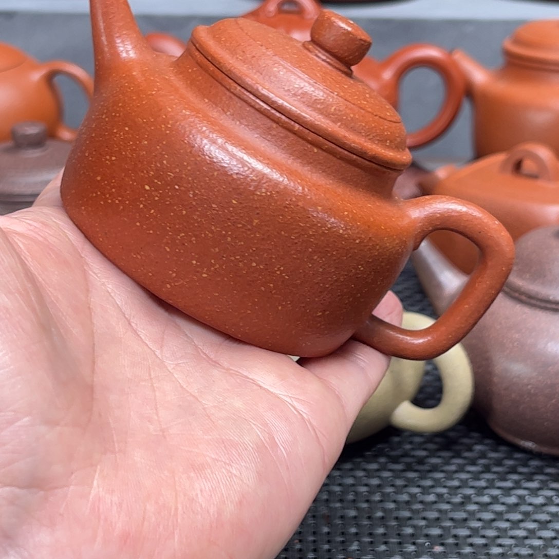 紫砂茶壶紫砂艺术茶具套装红降坡