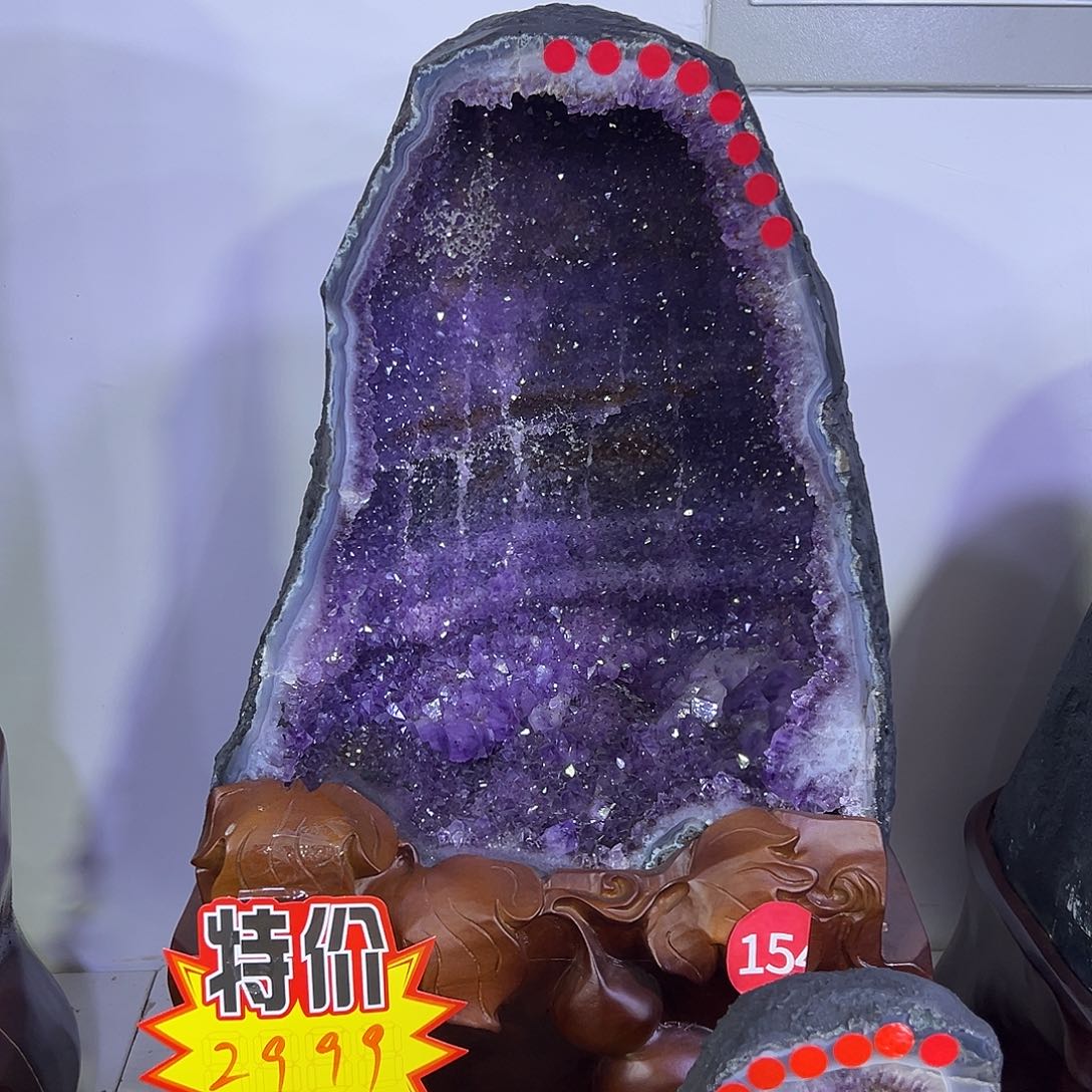 未镶嵌大型摆件（非配饰）紫晶