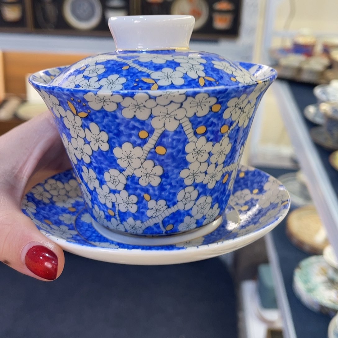 陶景德陶瓷盖碗茶具