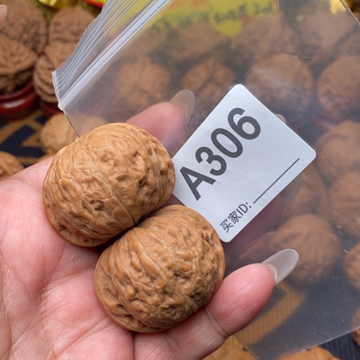 核桃把件铁锤39尺306号