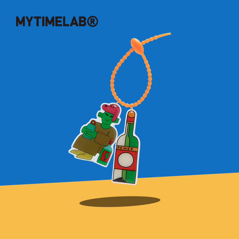 摩太潮玩MYTIMELABPower星球生活挂件挂件钥匙扣挂饰亚克力包挂