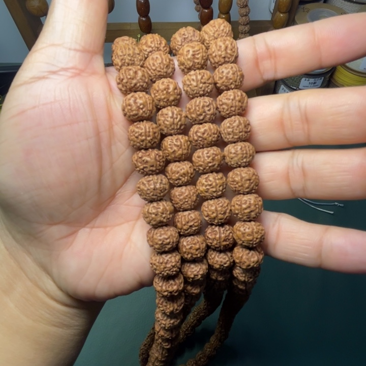 金刚菩提吊坠王者南瓜114颗左右保手持