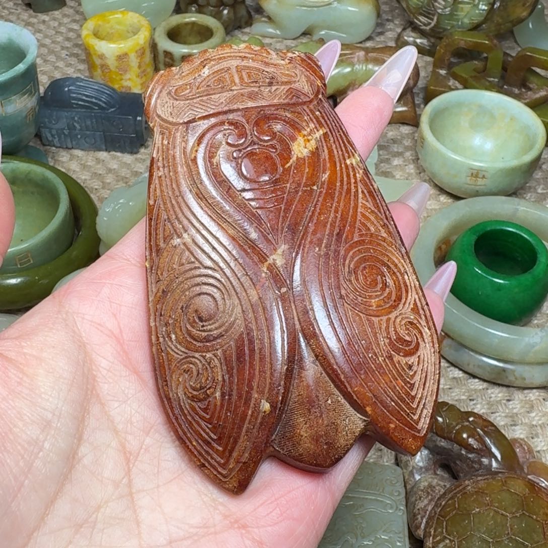 吊坠白玉菩提挂件