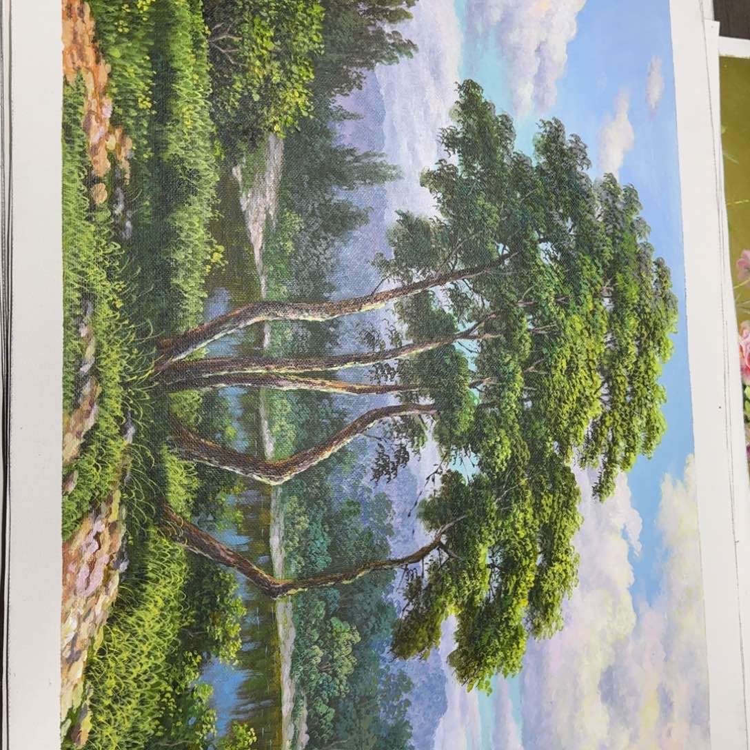 油画好的我真的是太