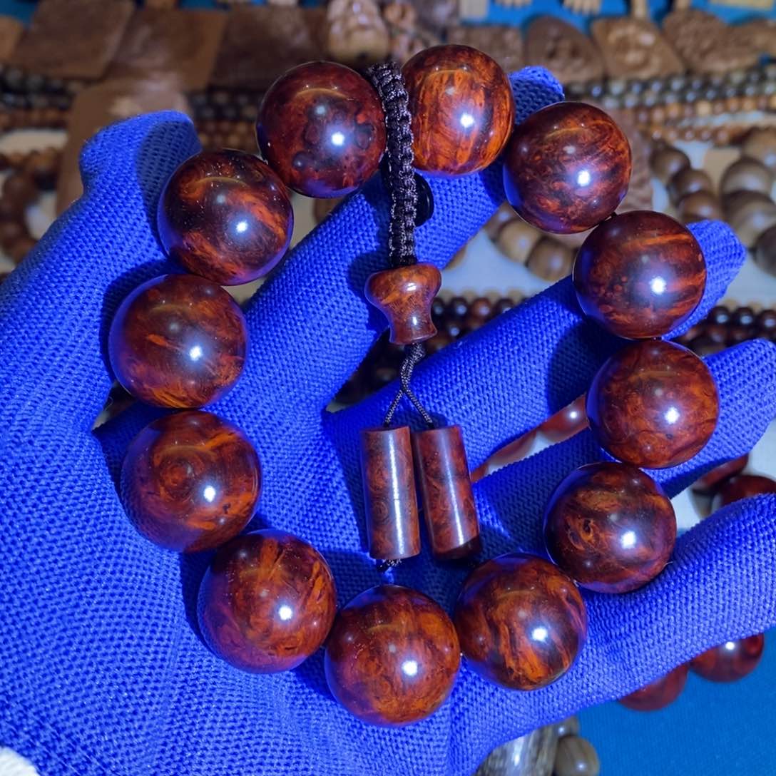 小叶紫檀手串/手链2.0瘤疤高品