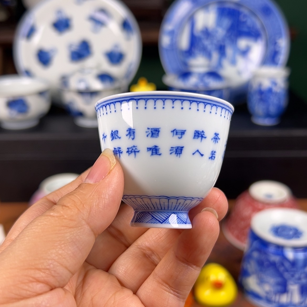 【闪购商品】杯景雨工坊-诗文杯