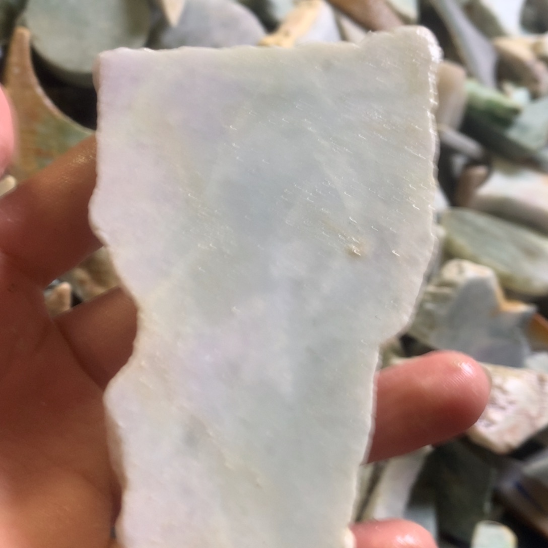翡翠颈饰未镶嵌缅甸翡翠