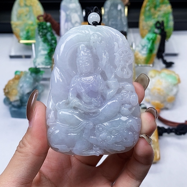 颈饰未镶嵌翡翠翡翠A货
