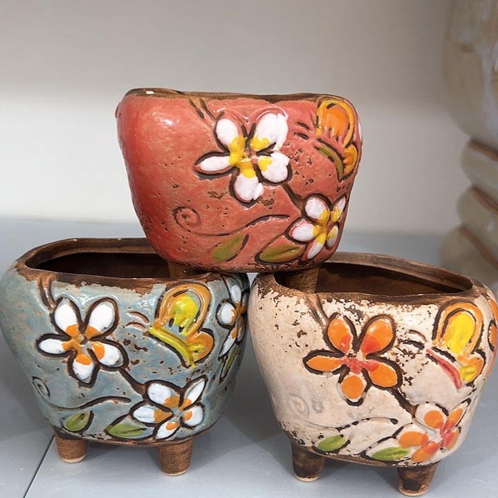 红陶粗陶多肉花盆