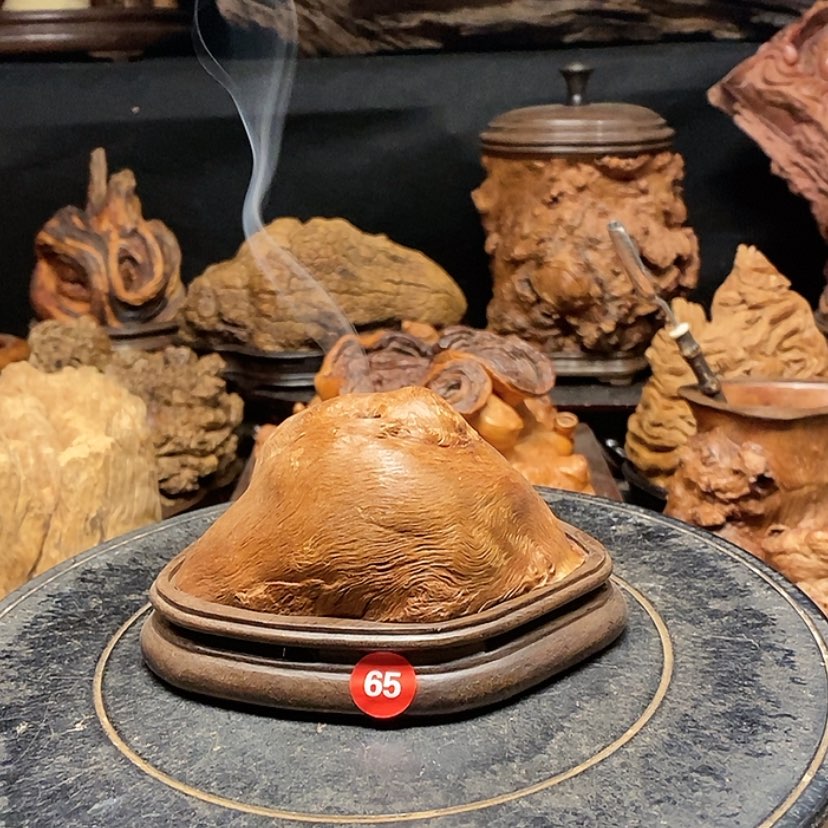 【闪购商品】65号荔枝木香炉工艺