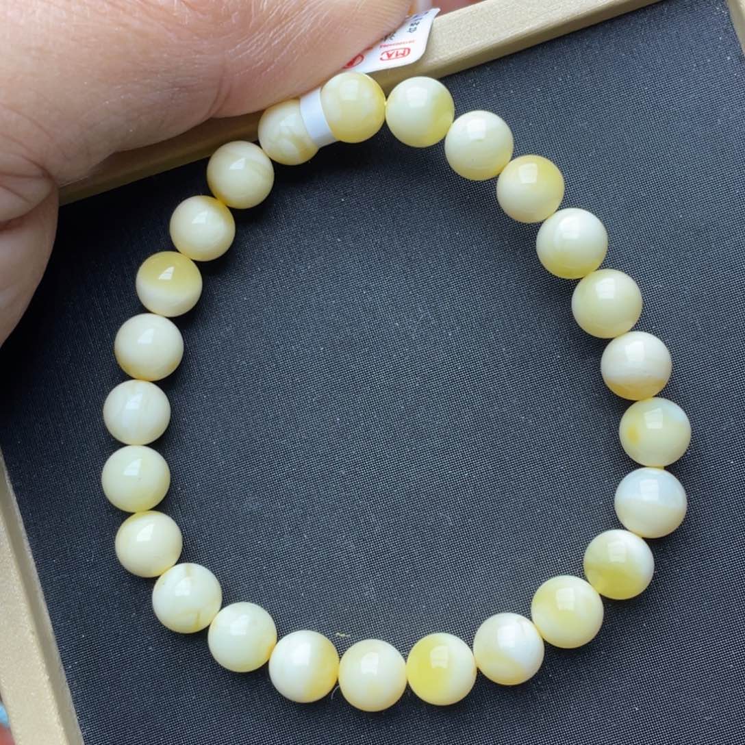 蜜蜡颈饰未镶嵌蜜蜡手串