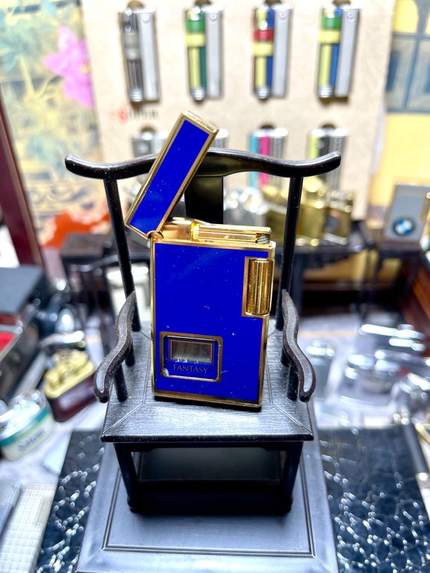 A-4奋斗之奈特打火机机蓝色创意打火机