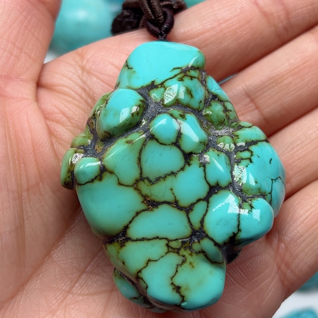 绿松石珠宝奇石未镶嵌