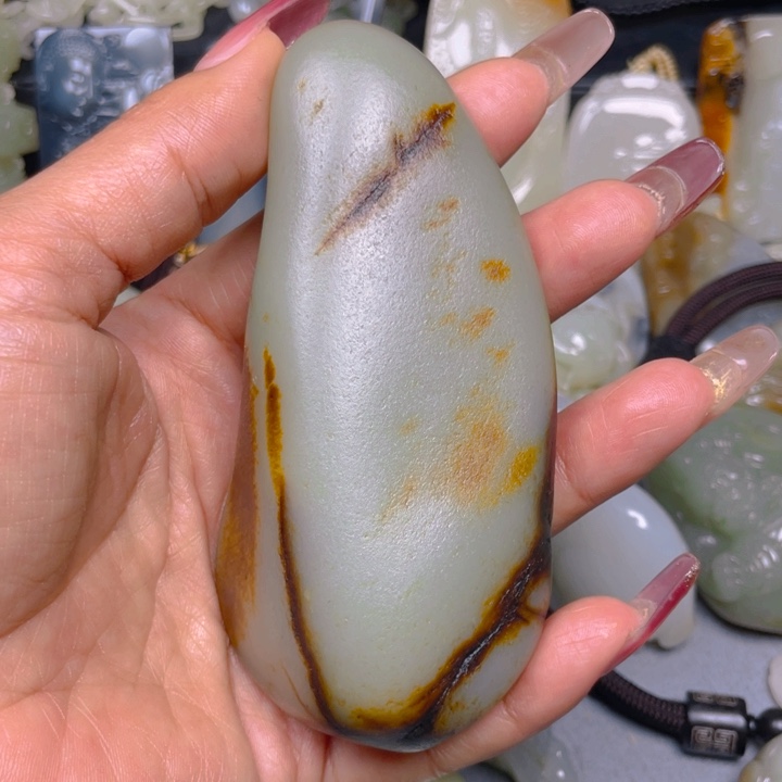 和田玉挂件未镶嵌敬*