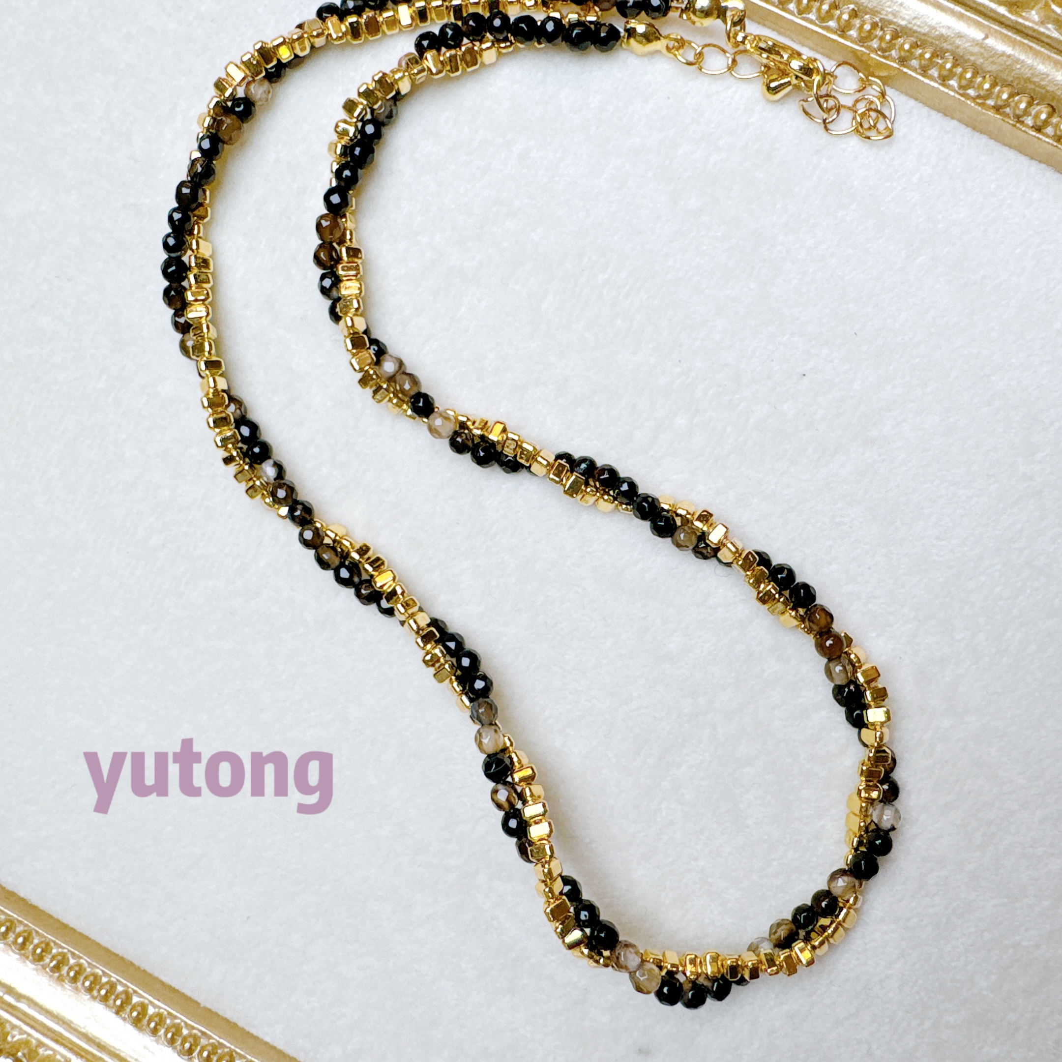 铜合金仿水晶项链 【雨桐高奢饰品】项链LWW2886A