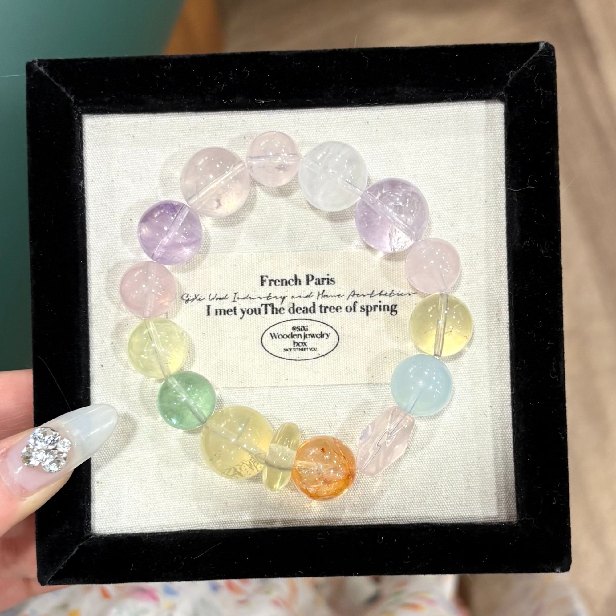 【莫奈花园】多宝水晶手串 珠宝多样性 任发一