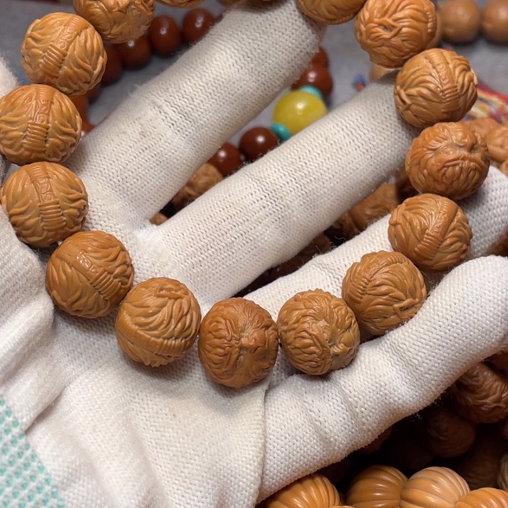 猴头核桃手串琴**胆悟空