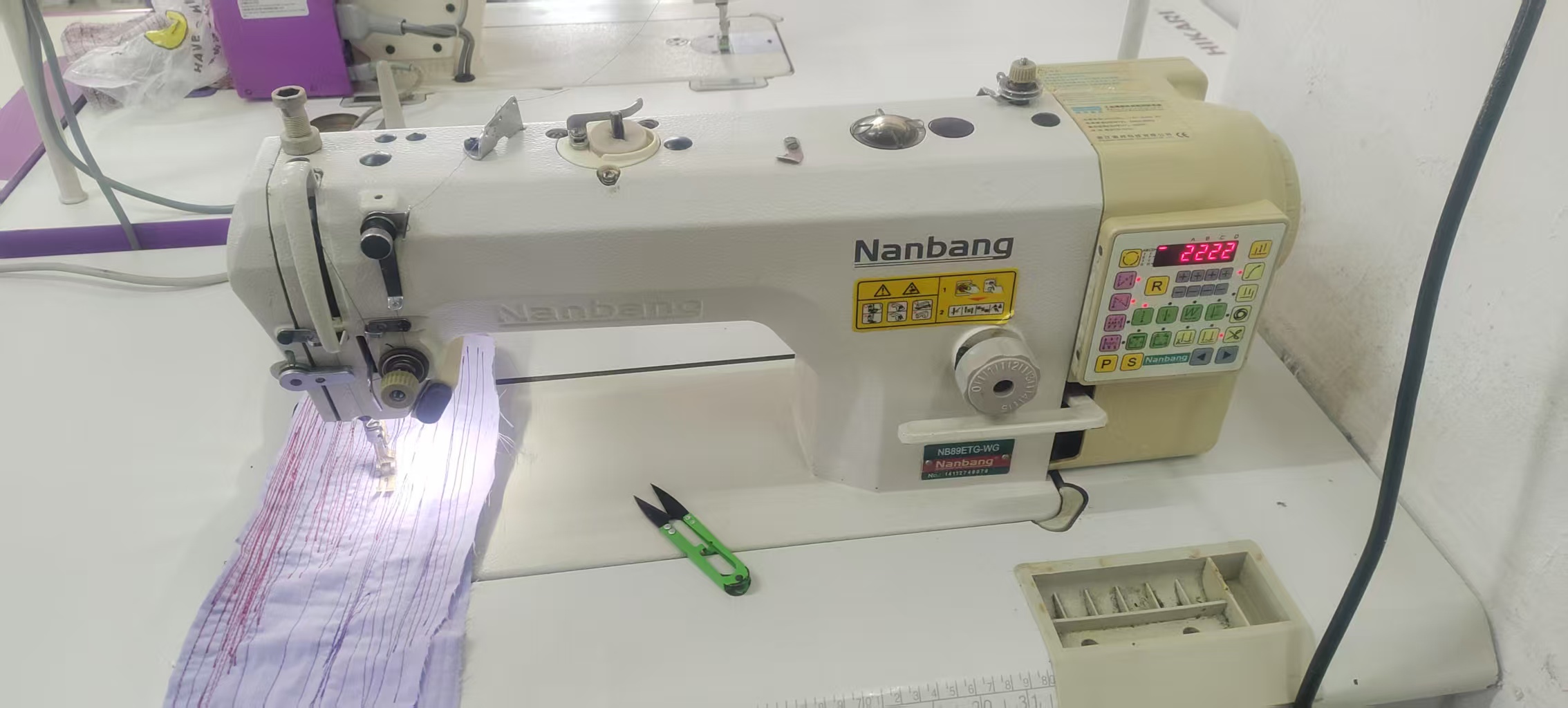 南邦NB89ETG一WG三自动电脑平车