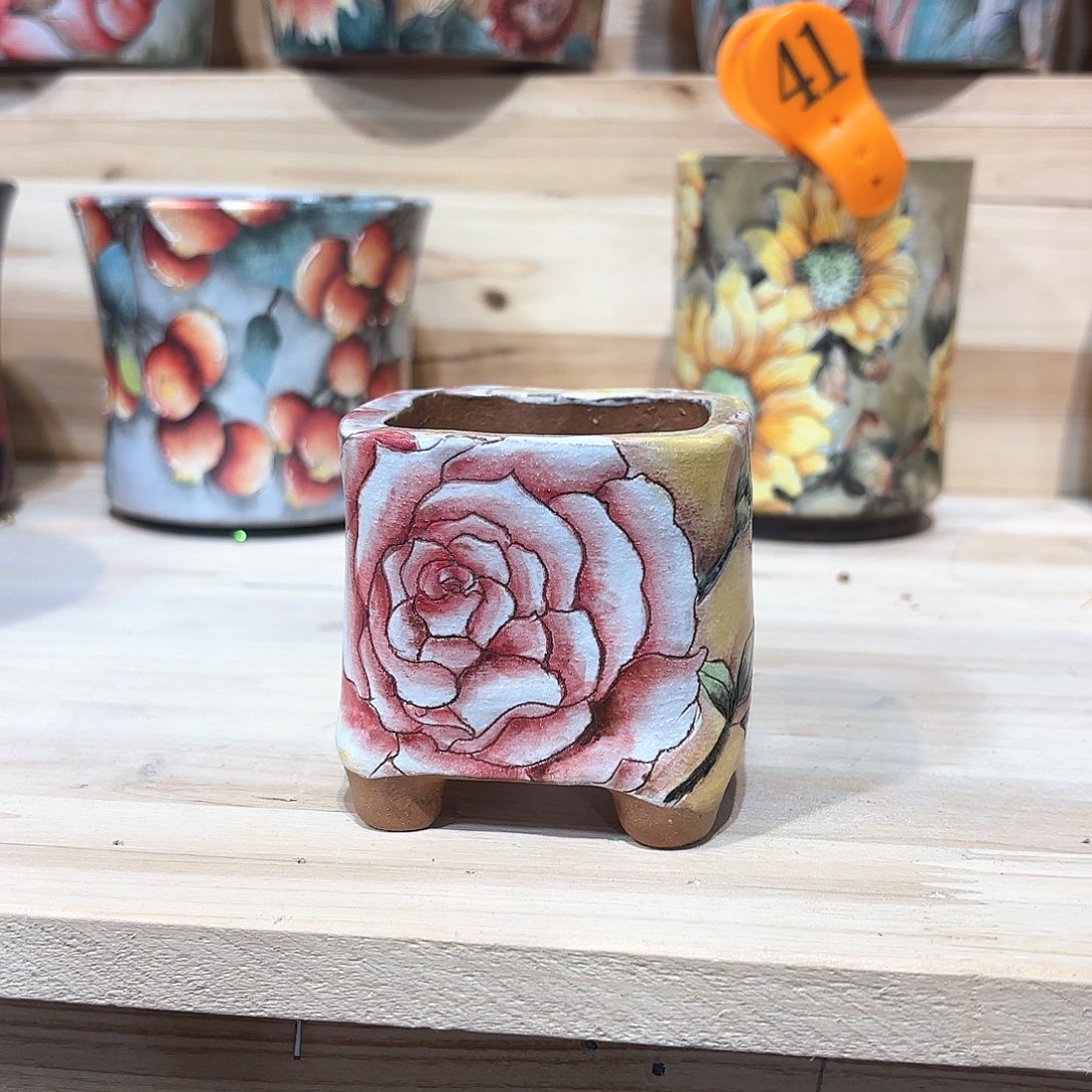 紫砂花盆手工花盆默认微瑕5/7