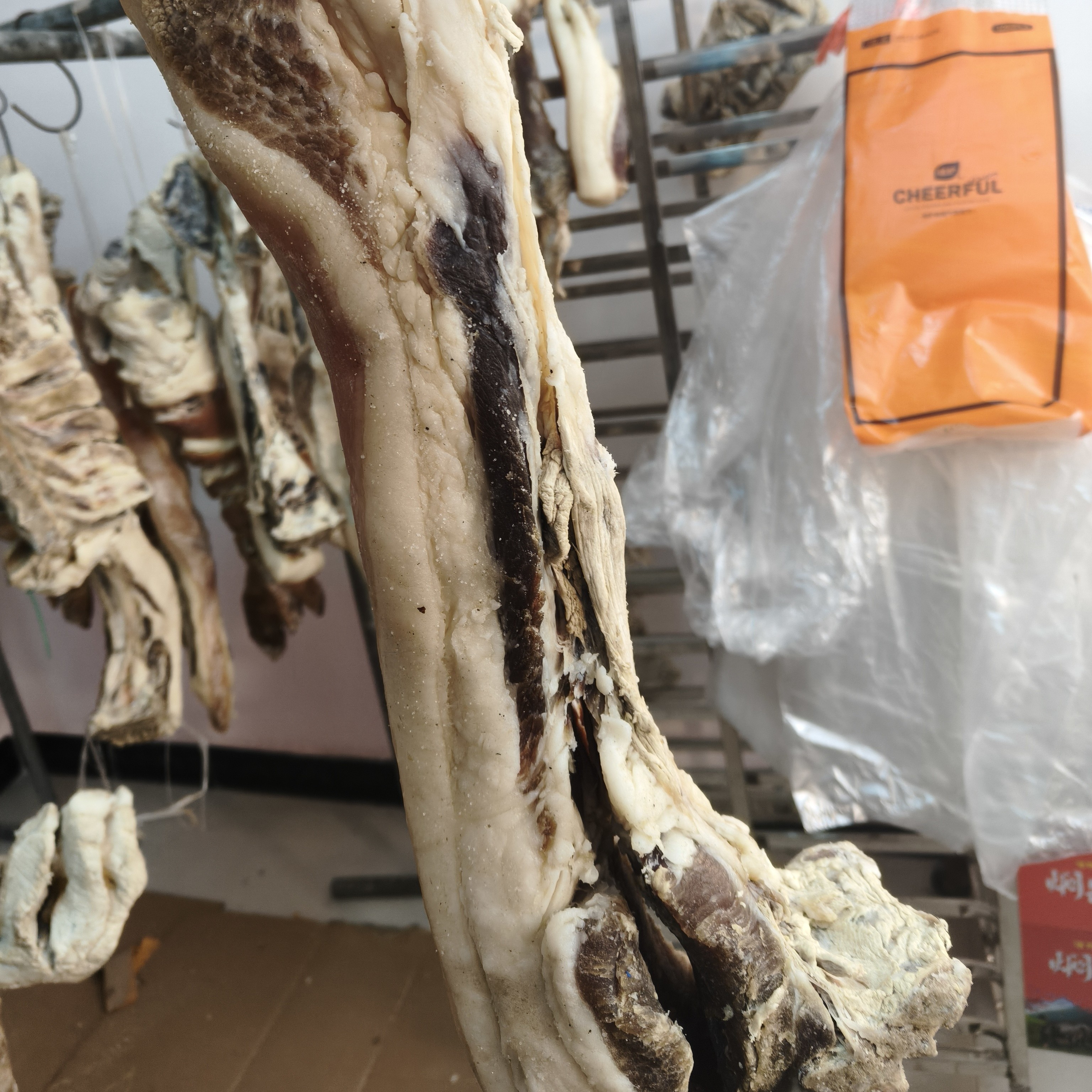 信阳腊肉一物一拍