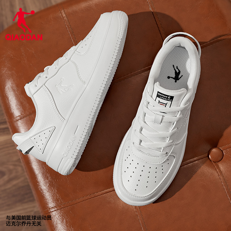 乔丹2025秋季空军一号小白鞋厚底男休闲鞋女鞋百搭运动鞋经典板鞋