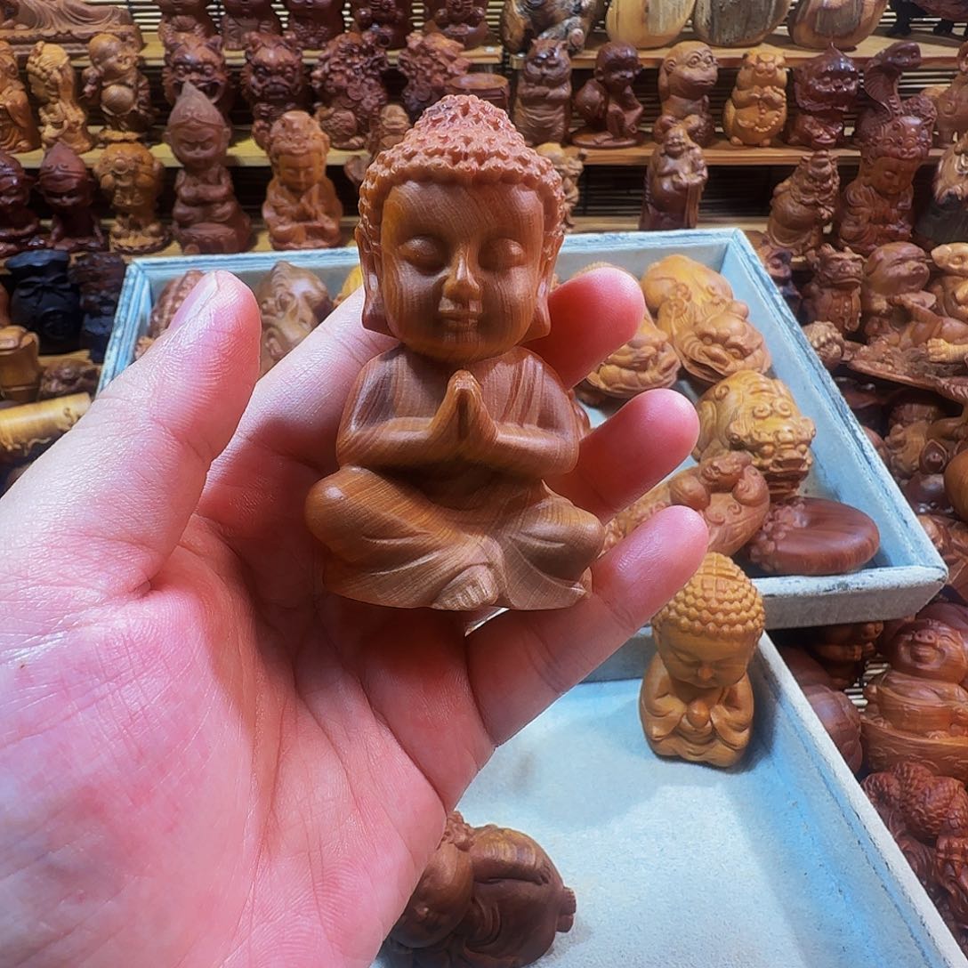 康***柏木（崖柏）崖柏陈化高油宝宝佛