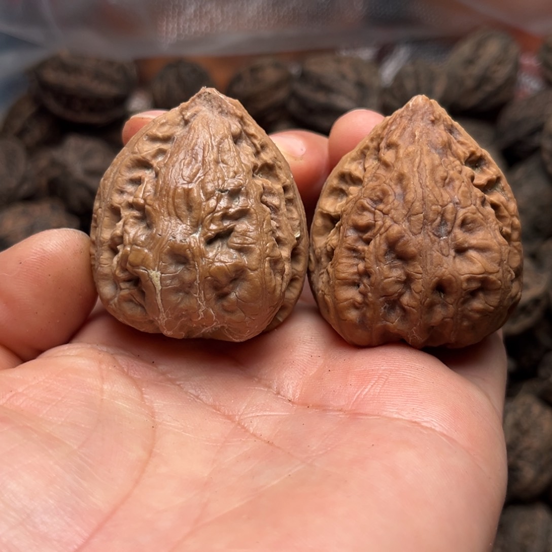 手串文玩核桃瑕疵虫97