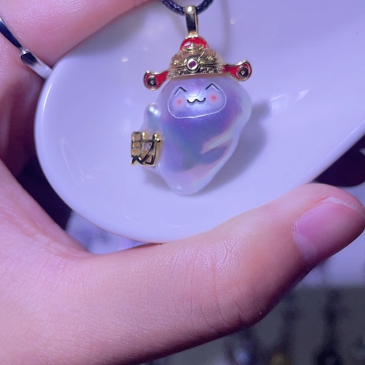 淡水珍珠合金颈饰21