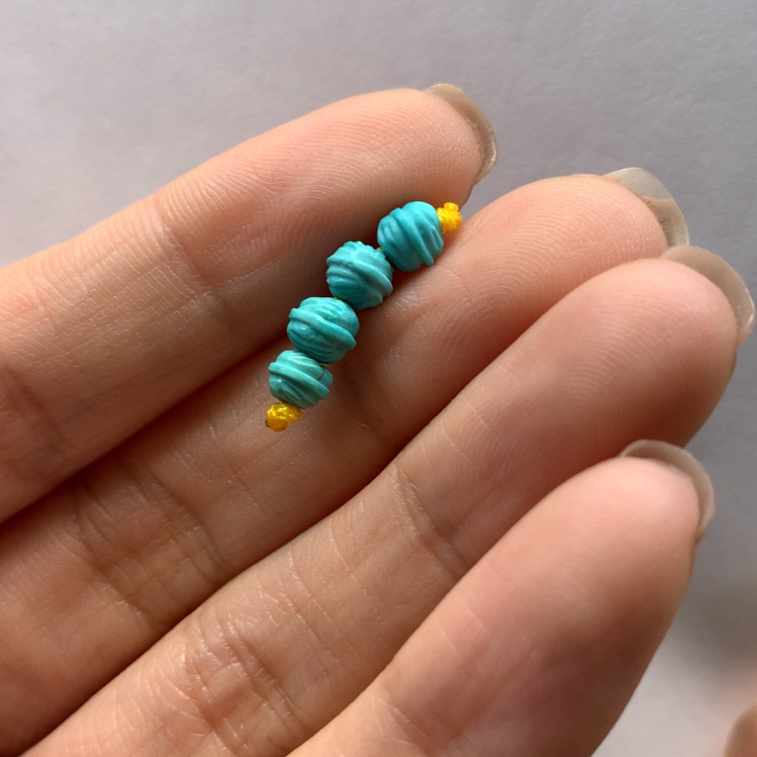 绿松石配饰未镶嵌