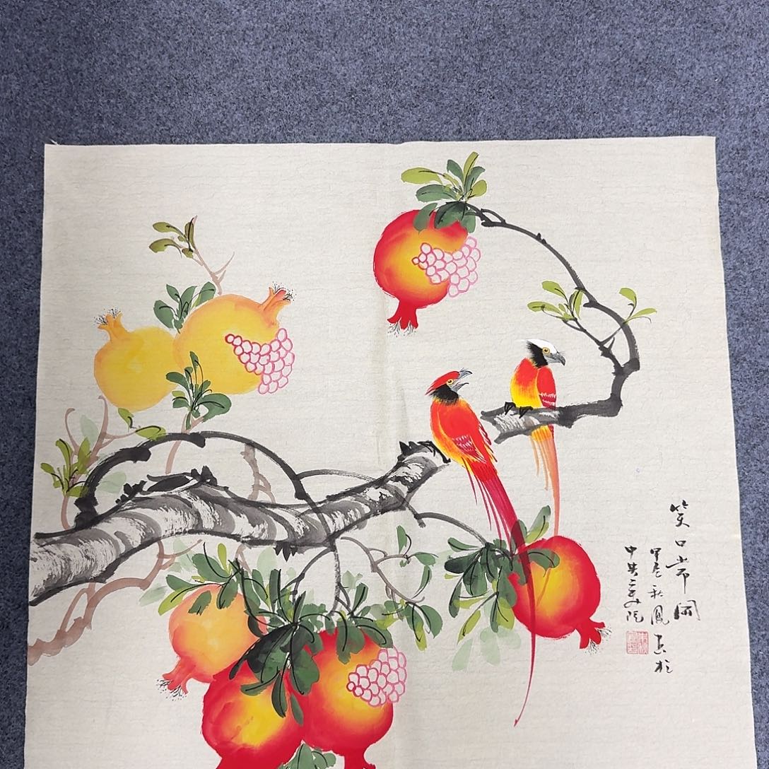 国画国画作品宣纸纯手绘