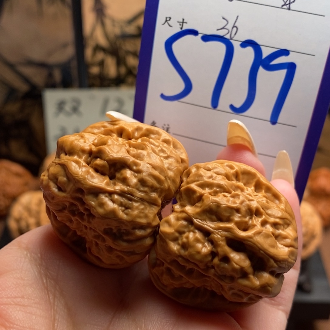 文玩核桃把件蛙36