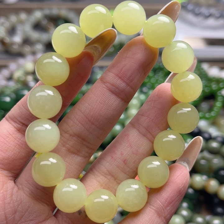 和田玉手链未镶嵌