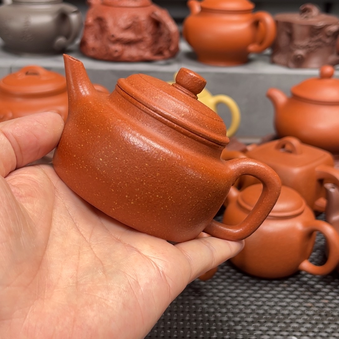 紫砂茶壶紫砂艺术茶具套装红降坡