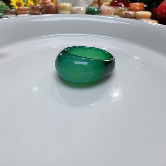 玛瑙/玉髓戒指未镶嵌娜*