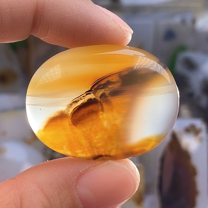 玛瑙/玉髓颈饰足银镀金镶嵌