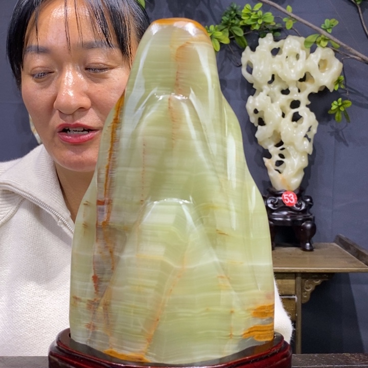 石材精品古青石摆件