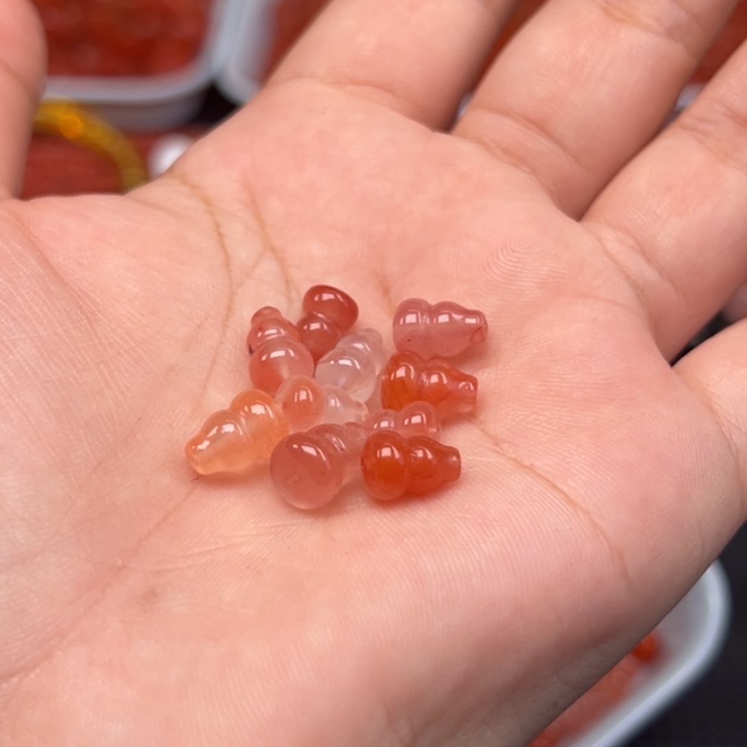 南红玛瑙未镶嵌吊坠(不含链)