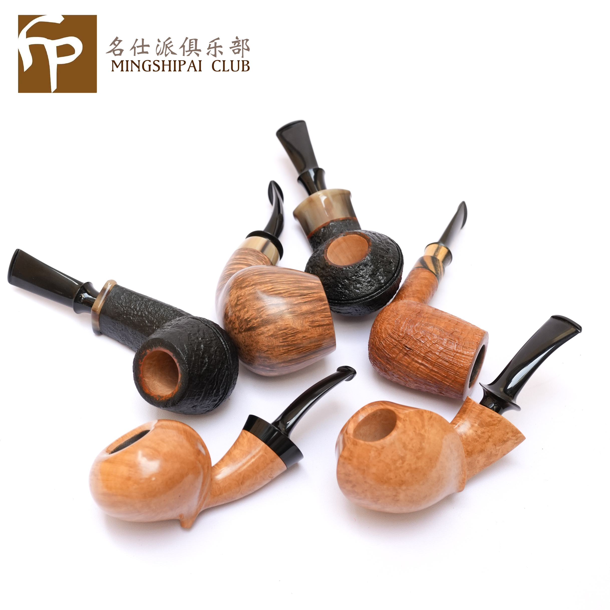 俄罗斯Sergey Ailarov艾拉洛夫手工自由式烟斗喷砂/光面斗