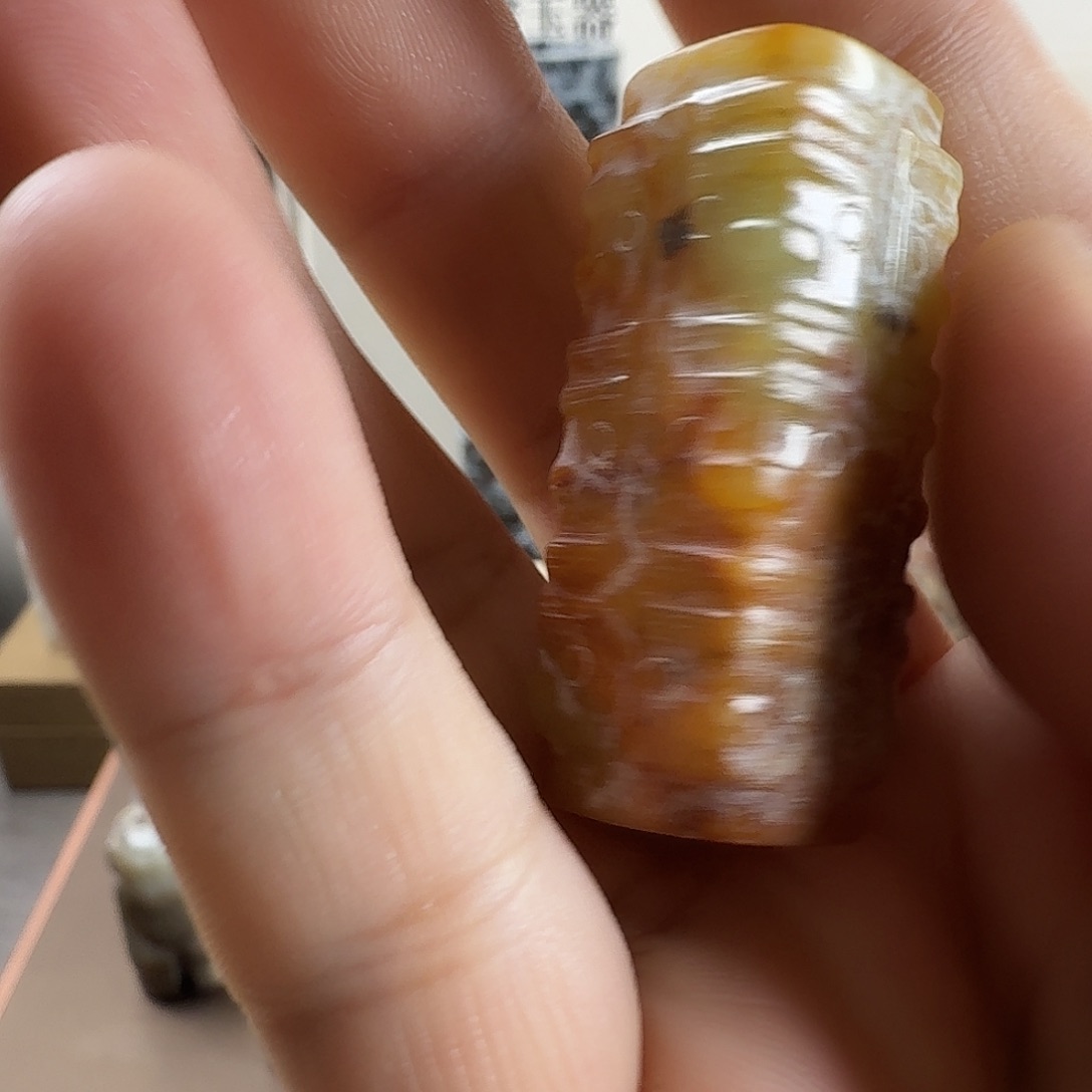 明***傅琉璃手工艺品精美器物釉色浑厚