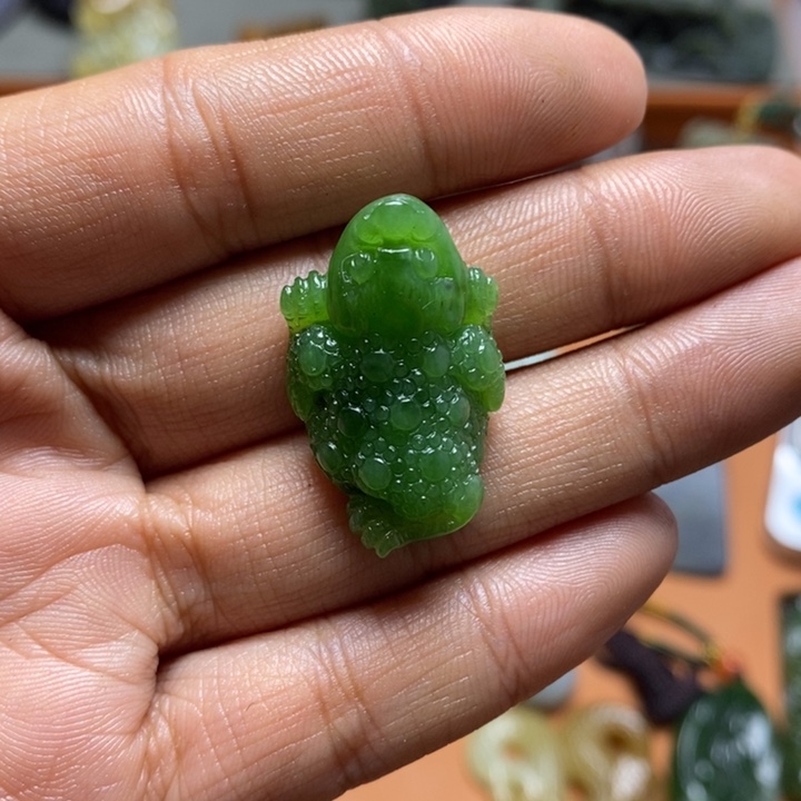 和田玉颈饰未镶嵌慕**杨