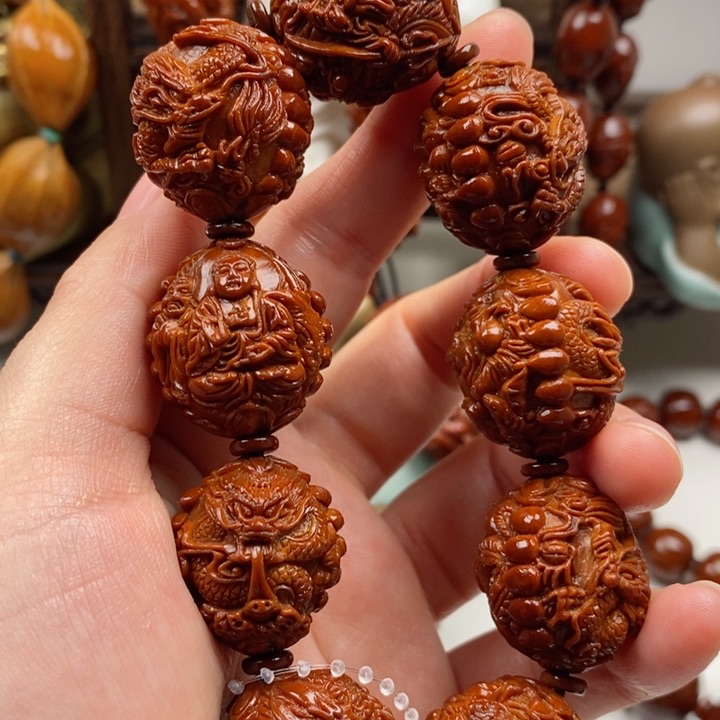 橄榄核吊坠冷*回血回血出