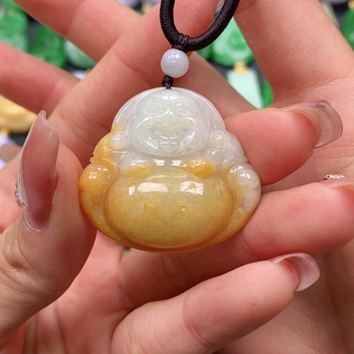 翡翠颈饰未镶嵌吊坠