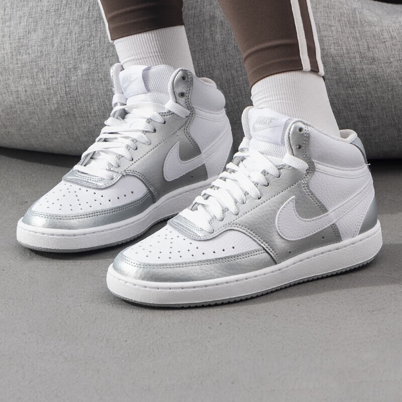 (断码孤品)NIKE/耐克 Court女鞋中帮百搭休闲板鞋CD5436-108-37.5