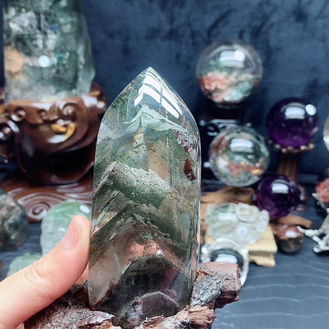 水晶珠宝半成品未镶嵌无*