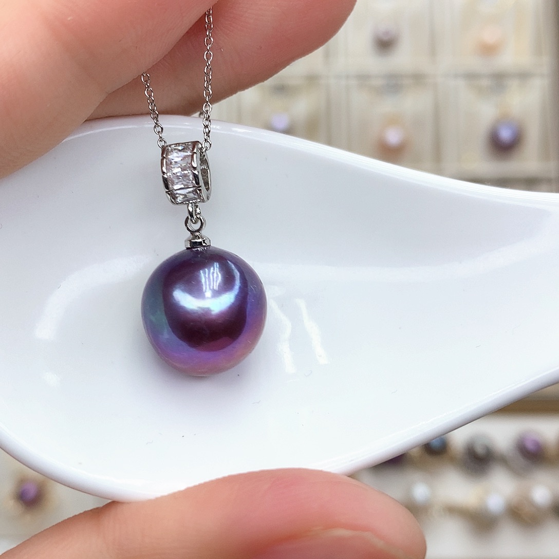 淡水珍珠颈饰合金