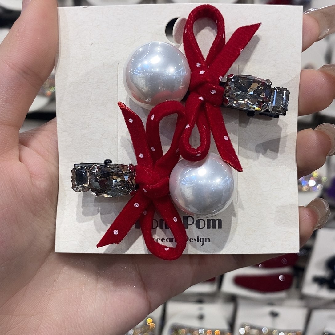 皮质铁合金鸭嘴夹