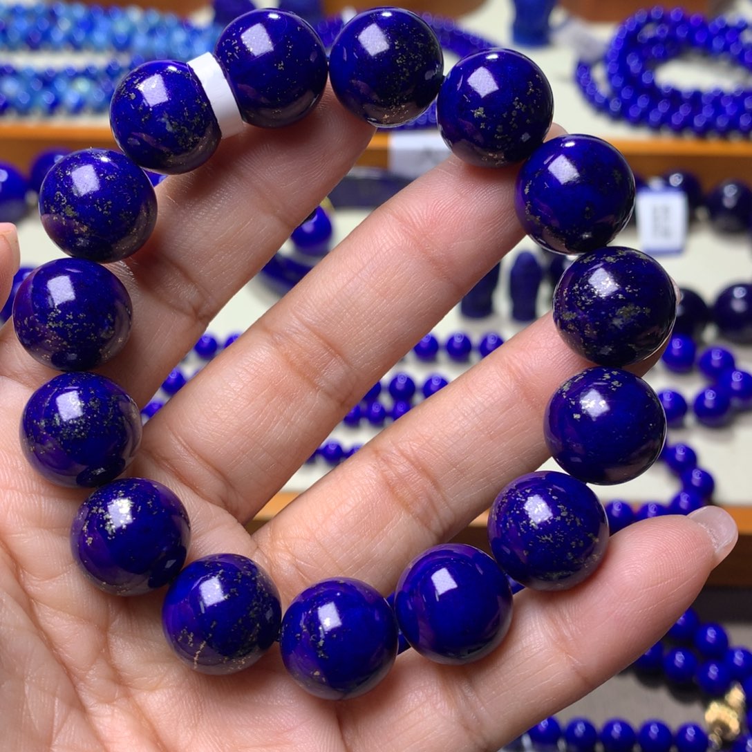 青金石手链未镶嵌14.5m