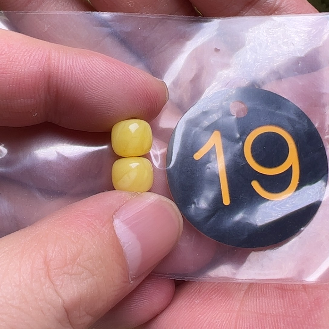 蜜蜡未镶嵌珠宝奇石柚**忧8.5mm